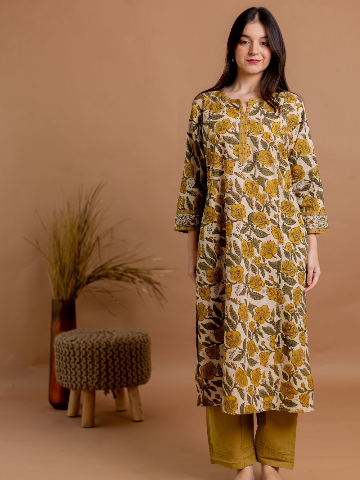 Botanical Bliss Kurta Set
