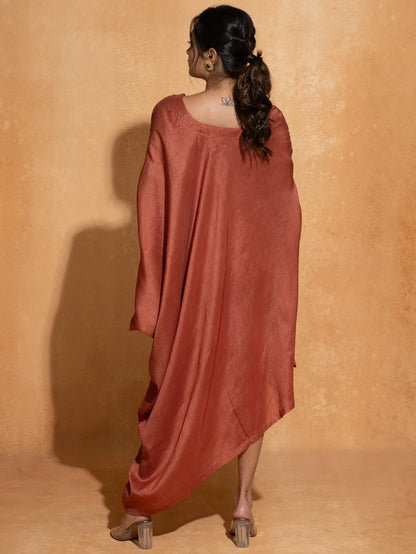 Cut Side Embroidery Kaftan