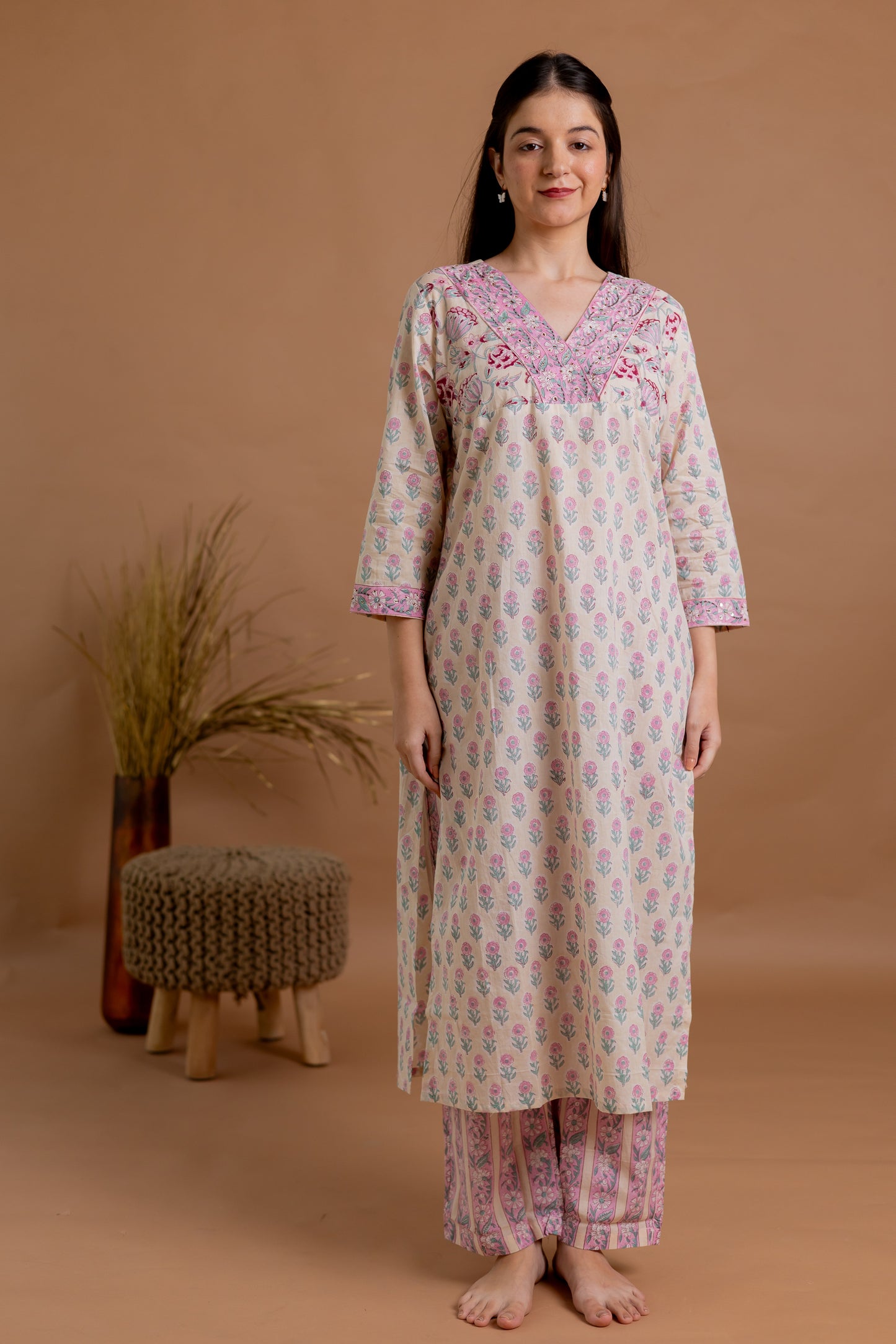 Garden Grace Kurta Set