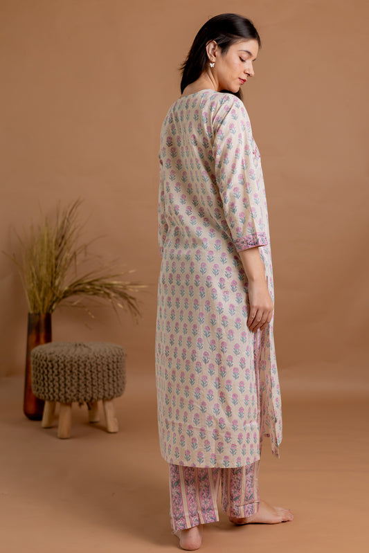 Garden Grace Kurta Set