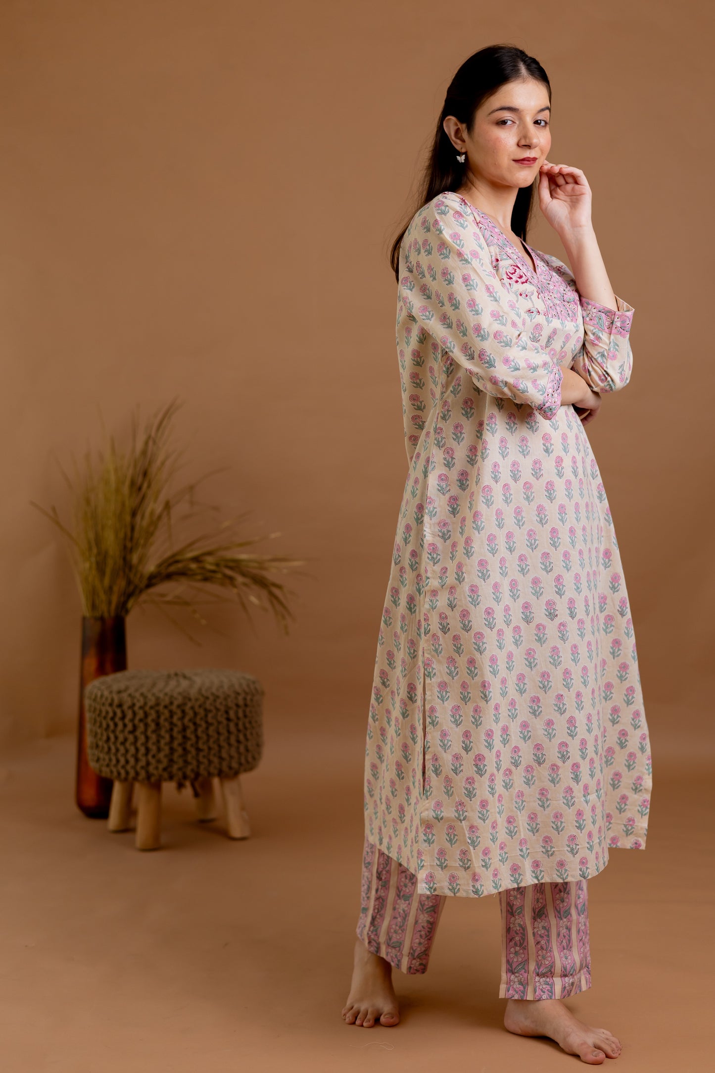 Garden Grace Kurta Set