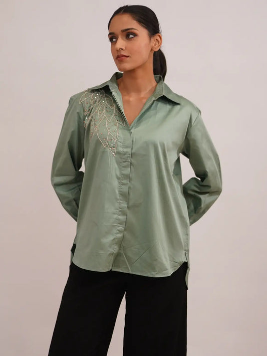 Emerald Whisper Shirt