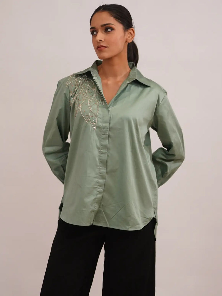Emerald Whisper Shirt