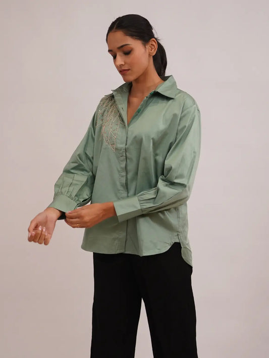 Emerald Whisper Shirt