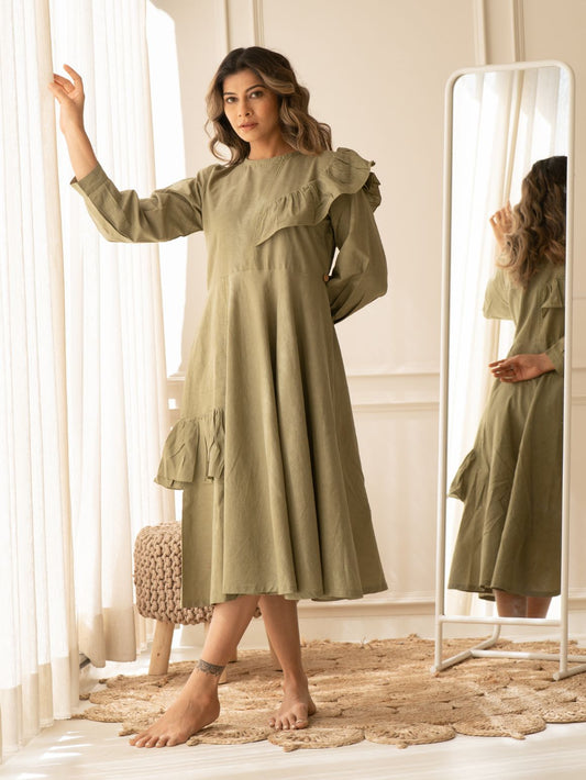 Eventide Frill Dress