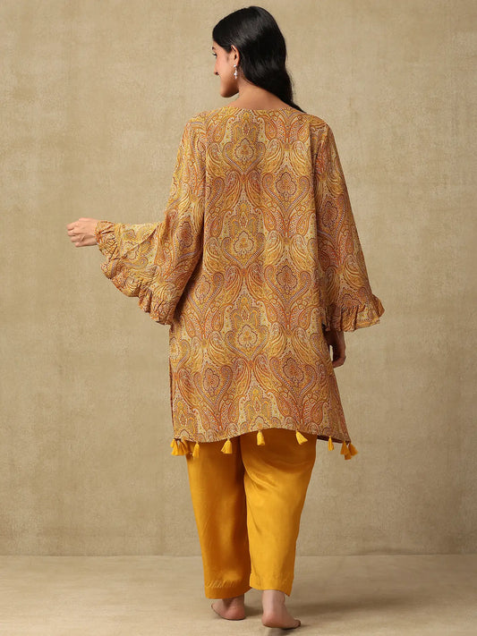 Goldenaire-The Paisley Kurta Set