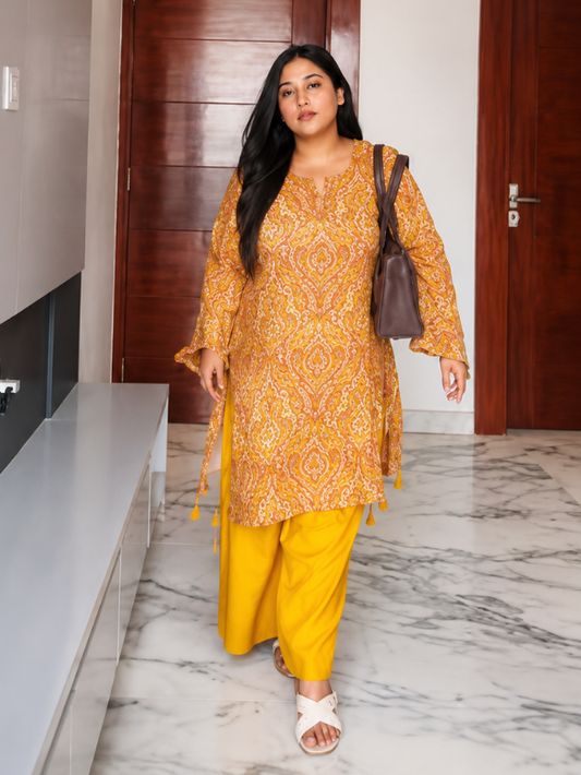 Goldenaire Paisley Kurta Set | WoS