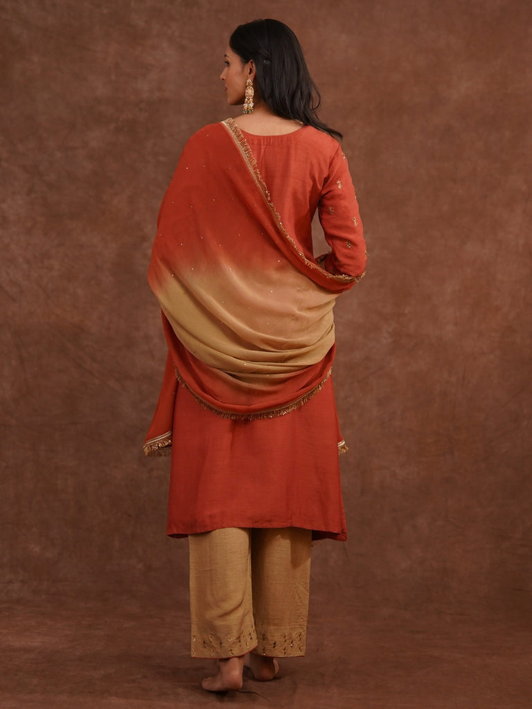 Gulnoor Kurta Set For Woman