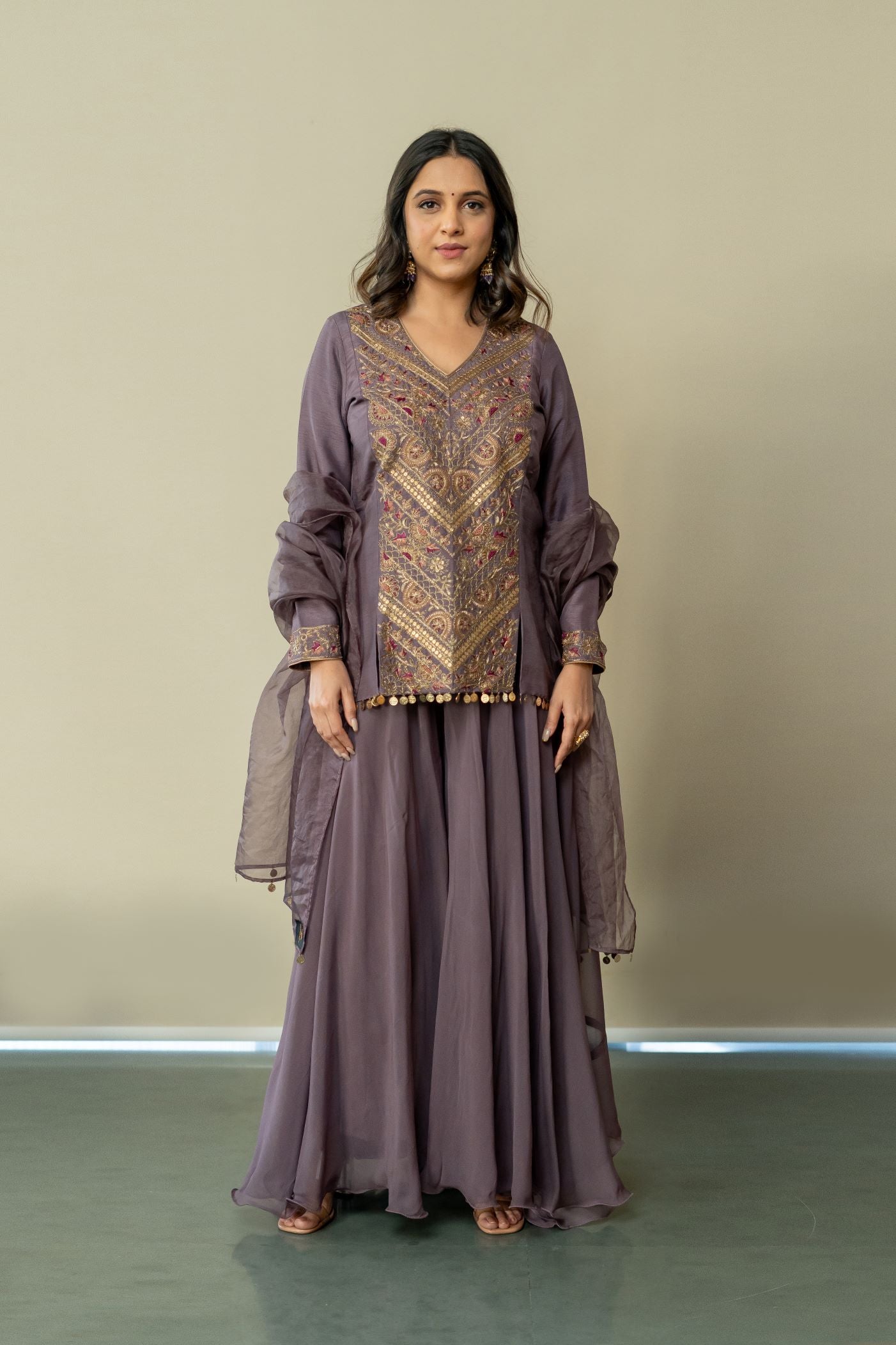 Lilac Luxe Sharara Set