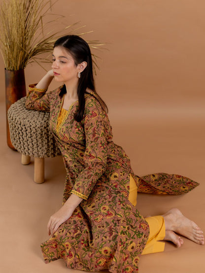 Marigold Charm Kurta Set