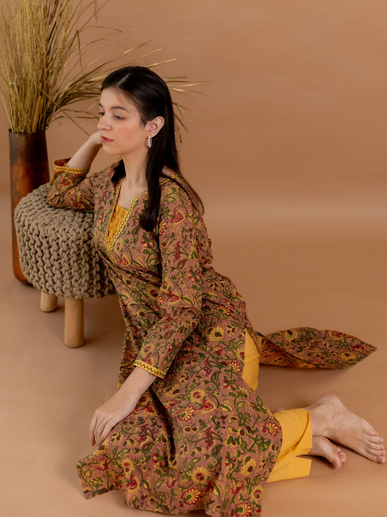 Marigold Charm Kurta Set