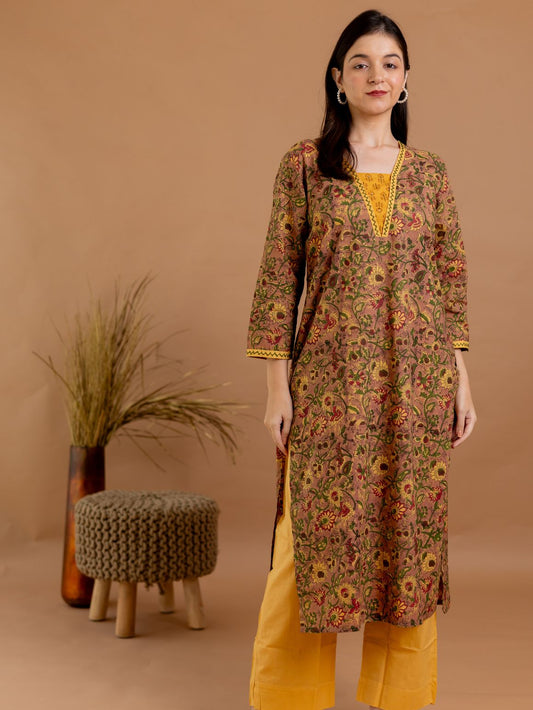 Marigold Charm Kurta Set