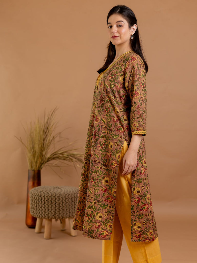 Marigold Charm Kurta Set