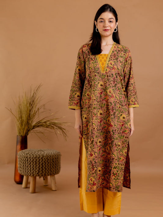 Marigold Charm Kurta Set