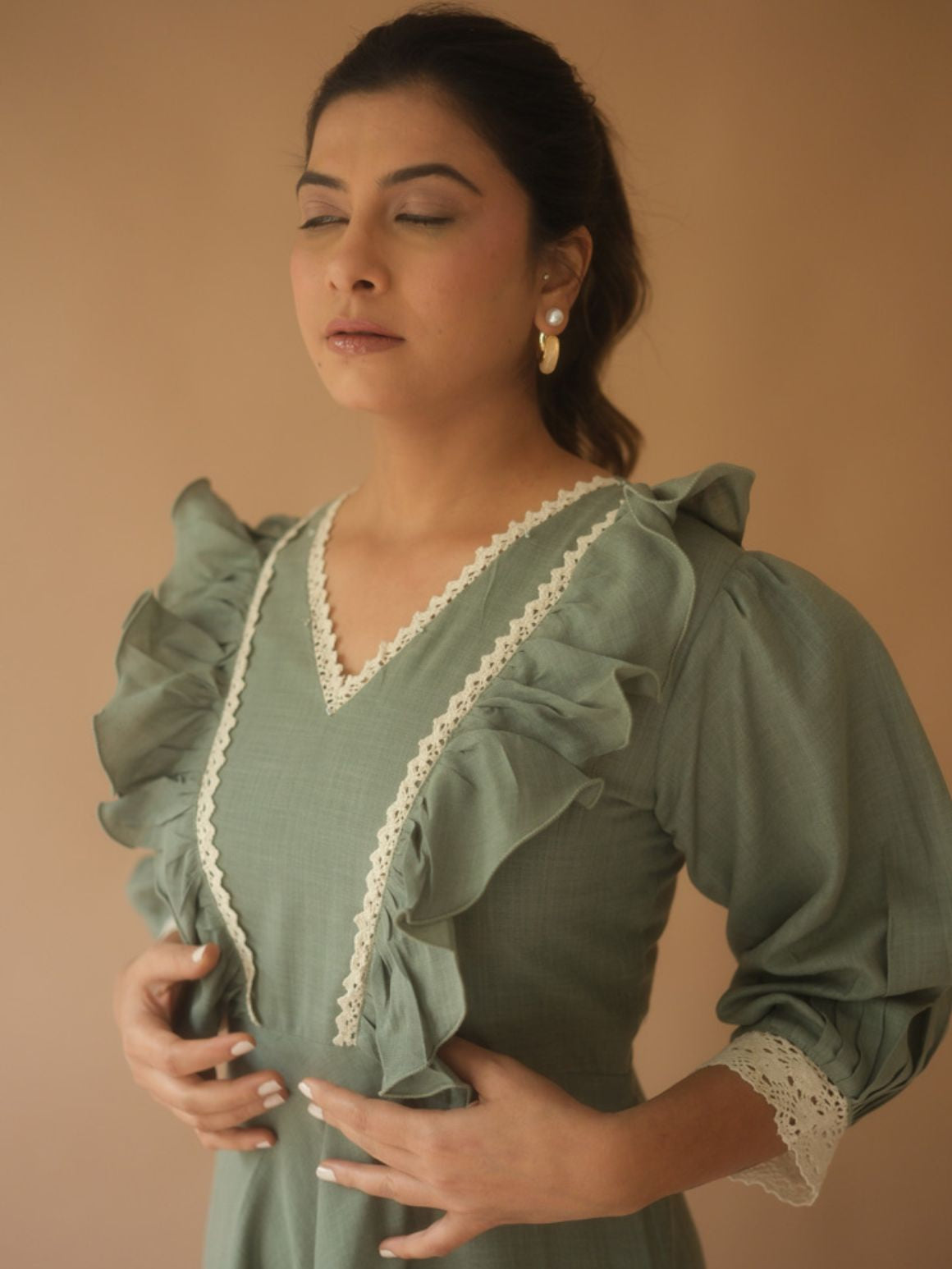 PALE MINT DRESS