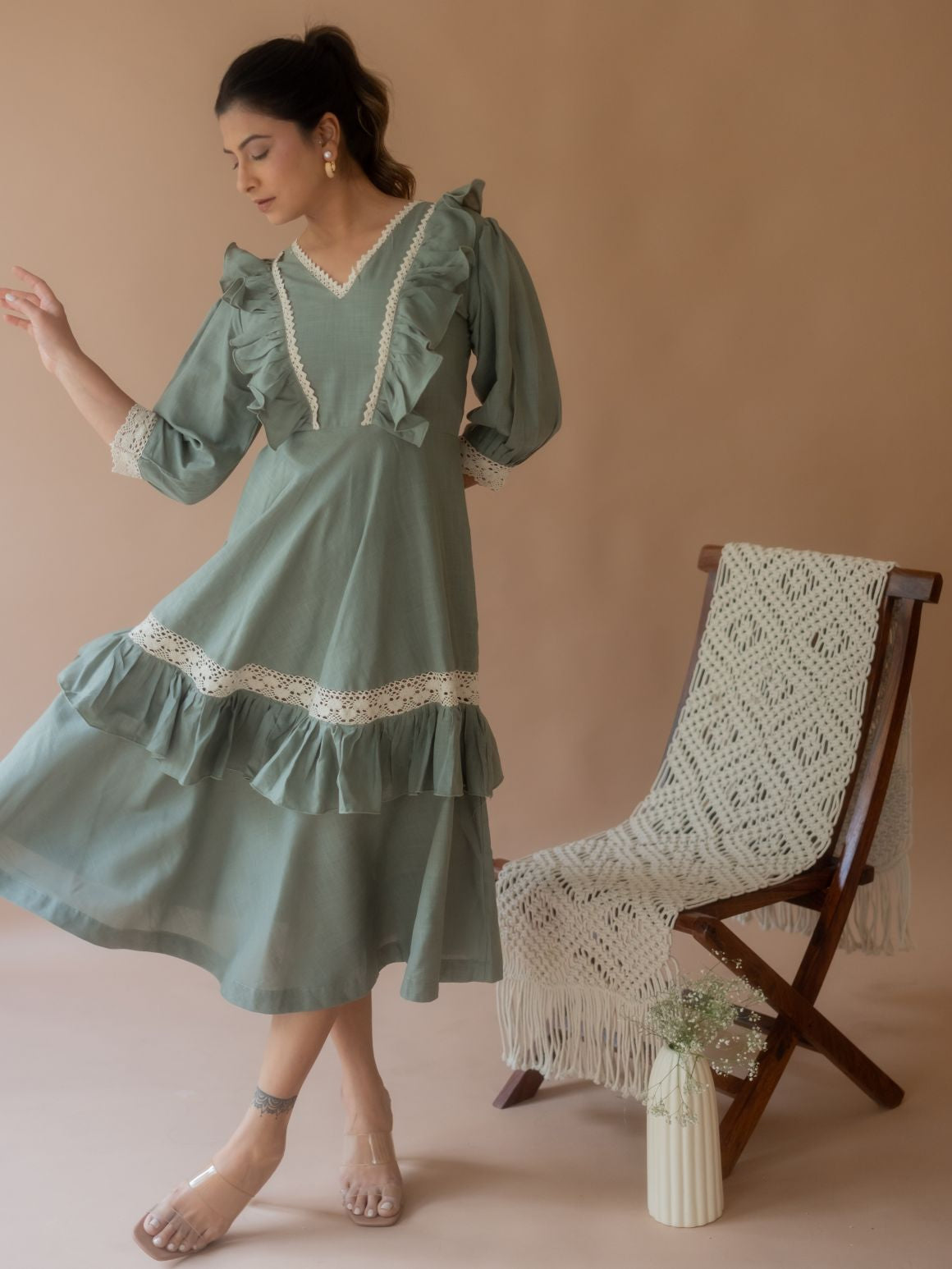 PALE MINT DRESS