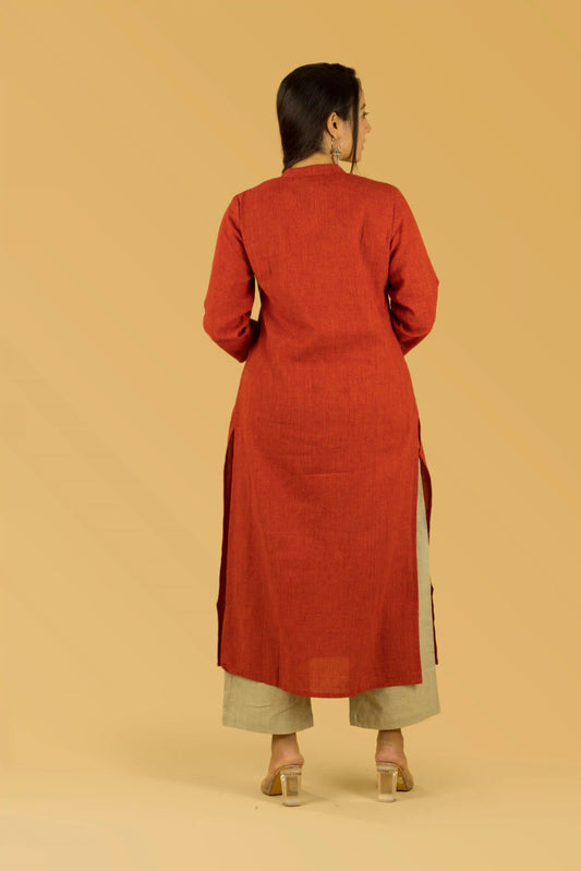 Pintucks Kurta