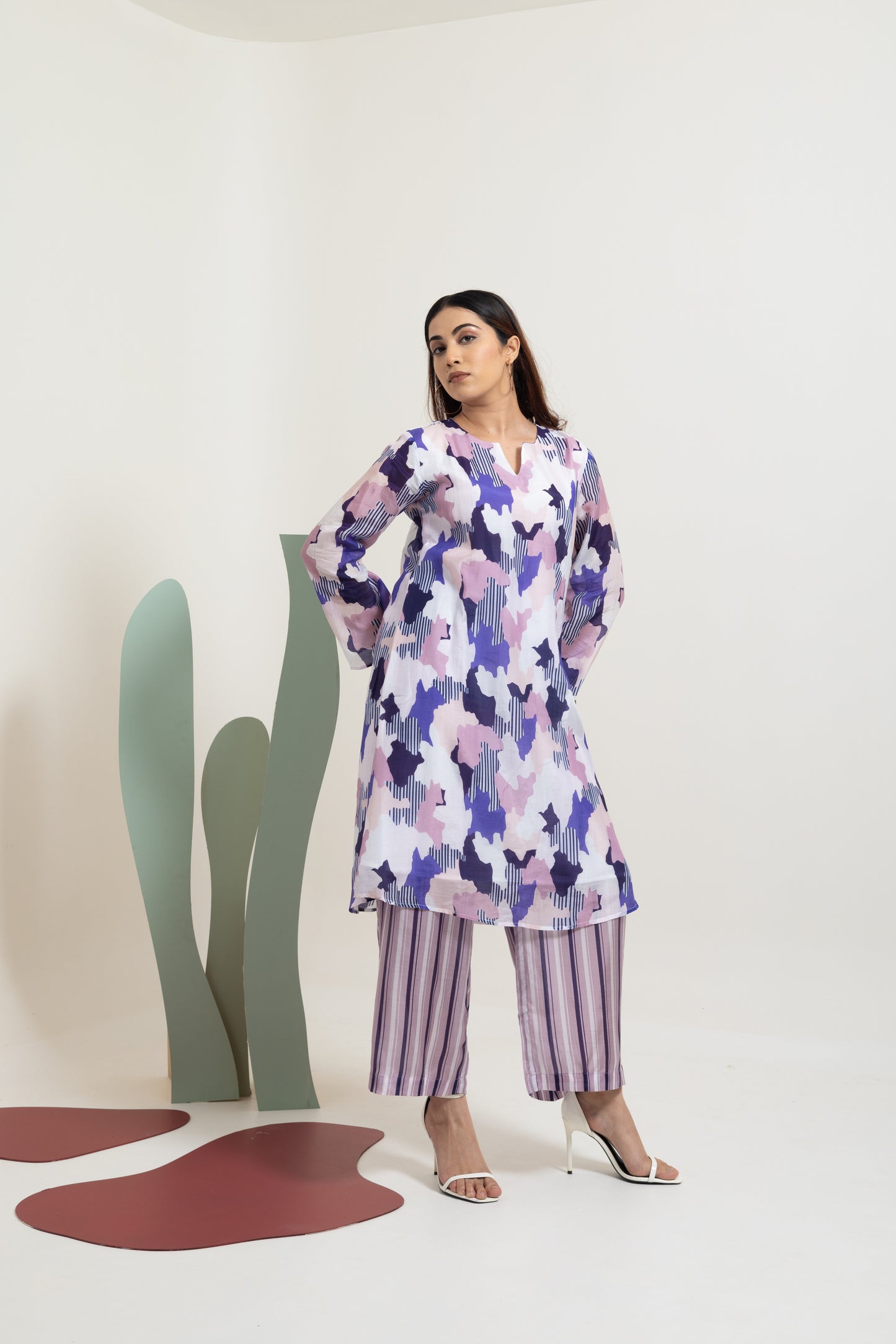 Purple Haze Kurta Set