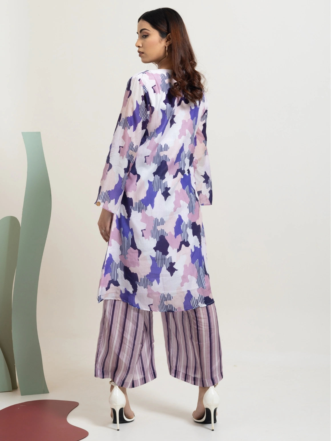 Purple Haze Kurta Set