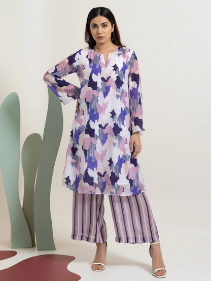 Purple Haze Kurta Set