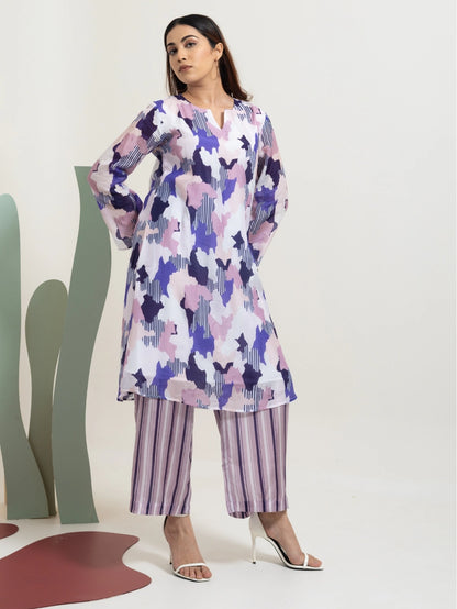 Purple Haze Kurta Set