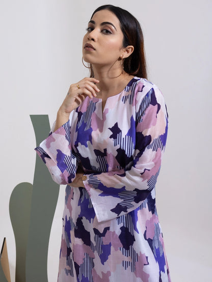 Purple Haze Kurta Set