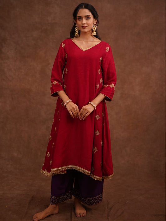 Rangdaari Kurta Set