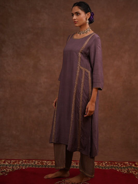 Rangratna Lilac Mauve Set