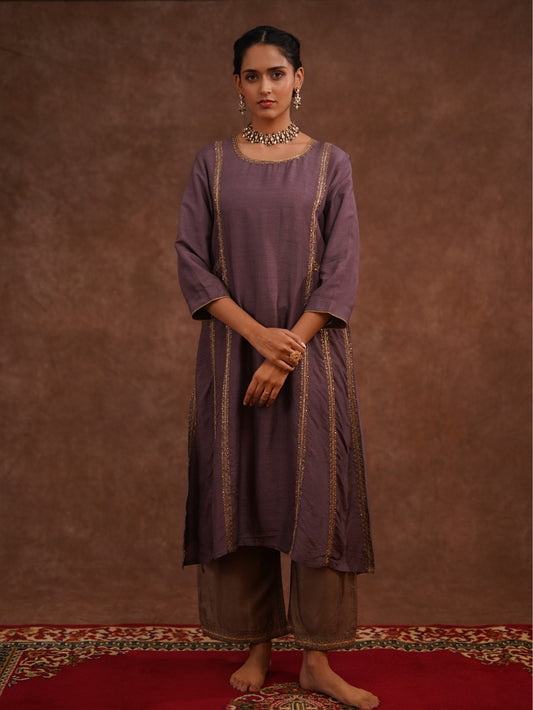 Rangratna Lilac Mauve Set