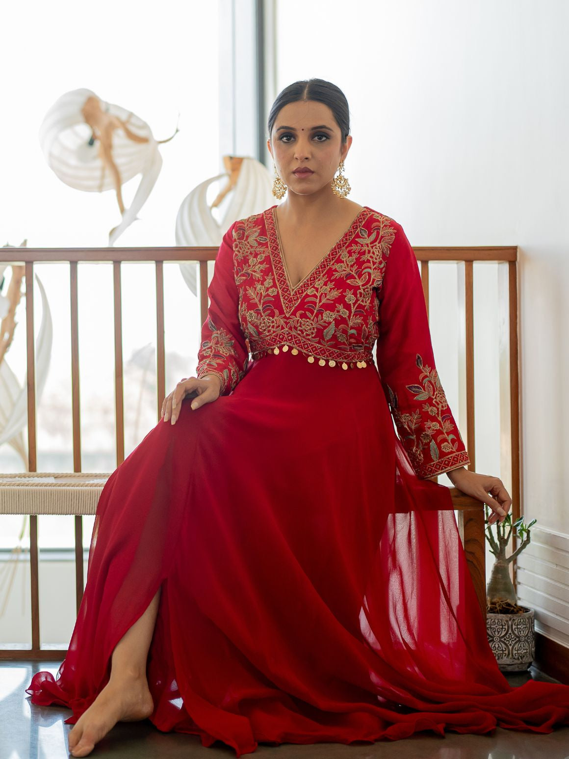 Raspberry Royale Gown