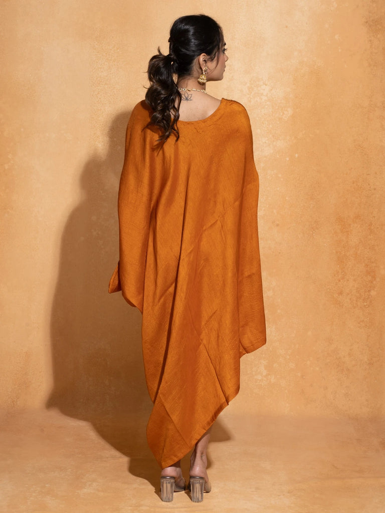 Sequence Orange Rose Kaftan