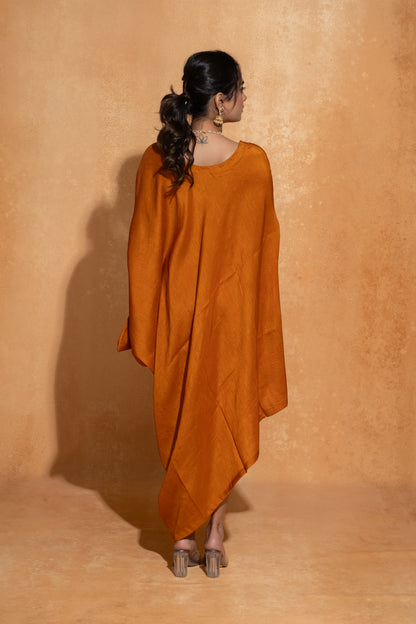 Sequence Orange Rose Kaftan