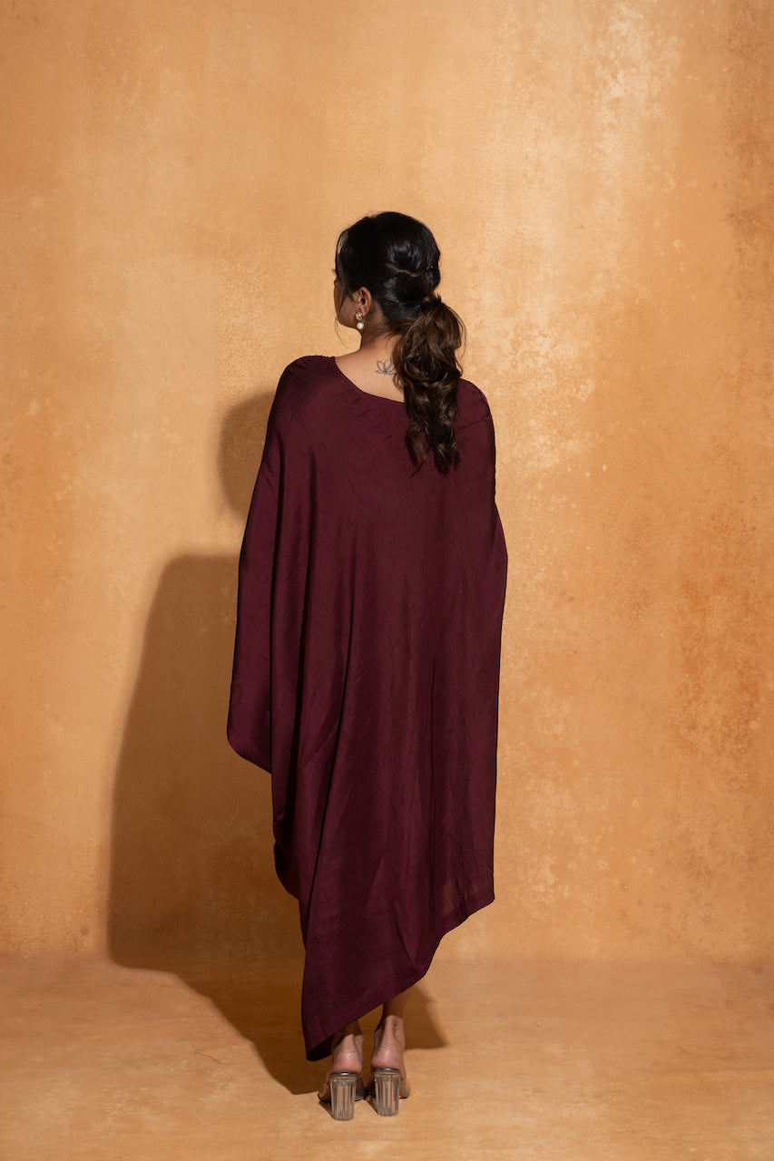 Sequence Wine Rose Kaftan