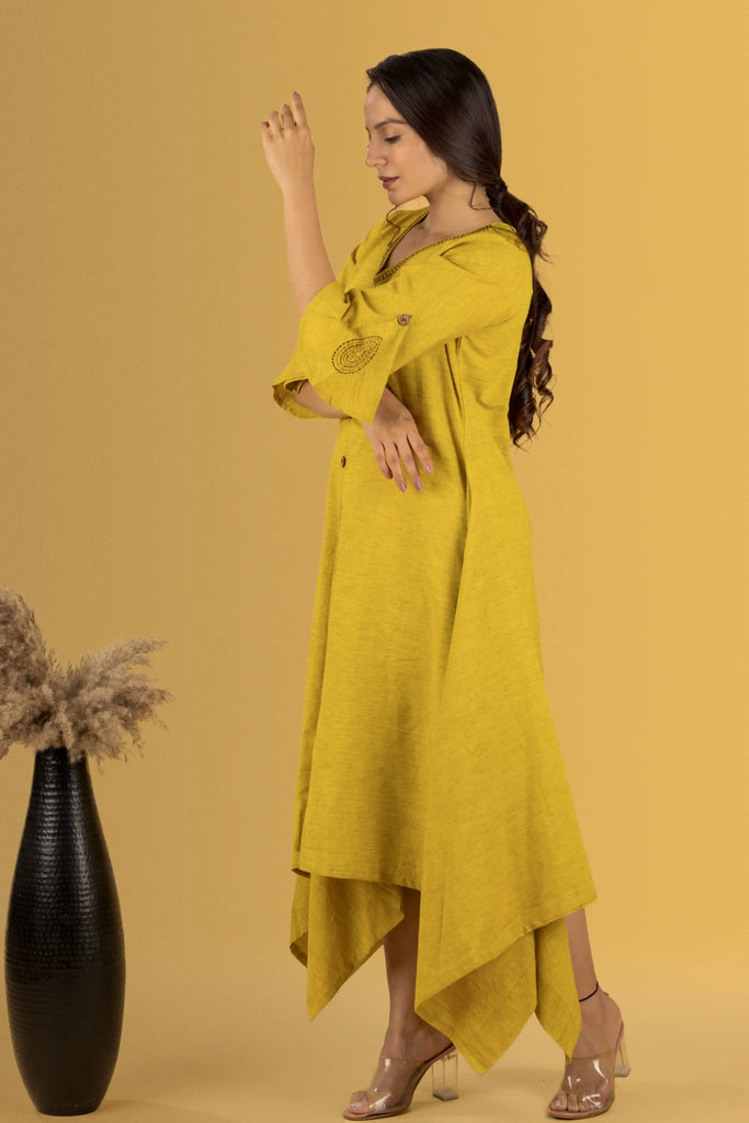 yellow dress for women