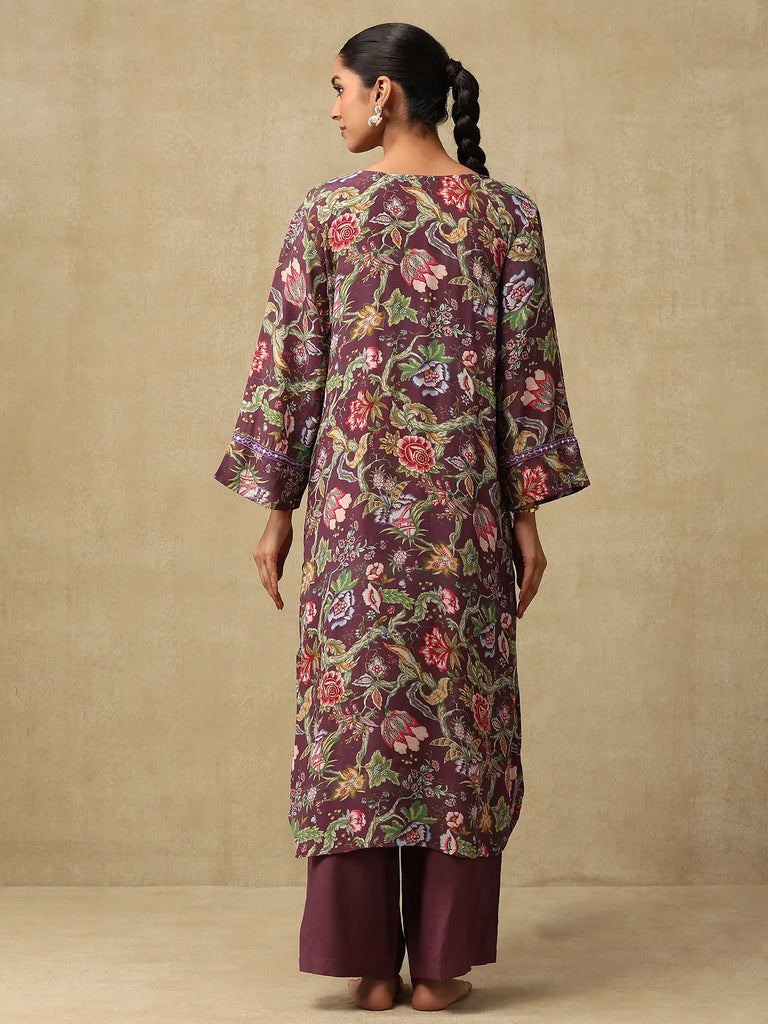 Wine Garden-The Kurta Set